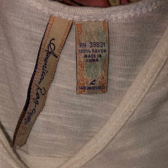 American rag tunic or dress with black tuling - Picture 2 of 3